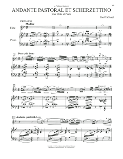Andante Pastoral Et Scherzettino (Download) 