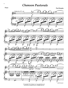 Chanson Pastorale (Download) 