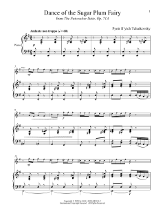 Dance Of The Sugar Plum Fairy, Op. 71a (Download) 