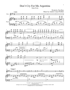 Don't Cry For Me Argentina von Madonna (Download) 