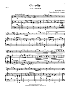 Gavotte From "Don Juan" (Download) 