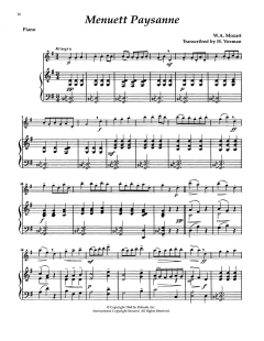 Menuett Paysanne (Download) 