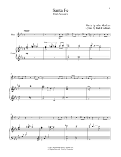 Santa Fe von Alan Menken (Download) 