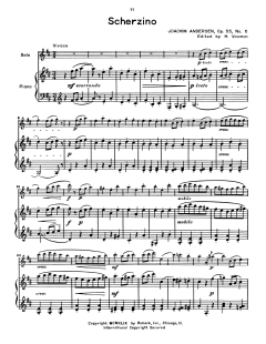 Scherzino von Joachim Andersen (Download) 