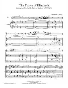 The Dance Of Elizabeth von Clarence E. Hurrell (Download) 