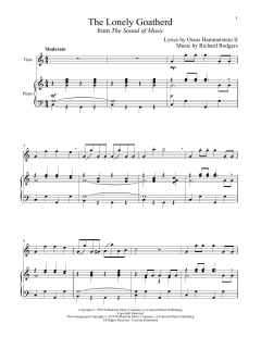 The Lonely Goatherd von Richard Rodgers (Download) 