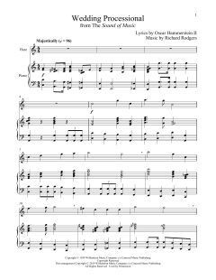 Wedding Processional von Richard Rodgers (Download) 
