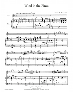 Wind In The Pines von Clair W. Johnson (Download) 