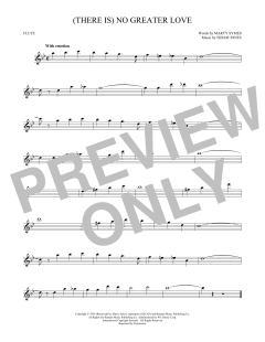 (There Is) No Greater Love von Isham Jones (Download) 