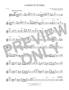 A Night In Tunisia von Dizzy Gillespie (Download) 