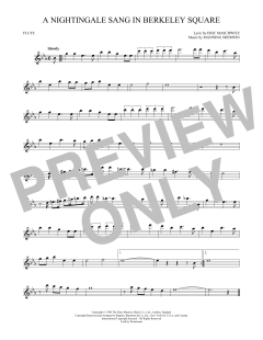 A Nightingale Sang In Berkeley Square von Eric Maschwitz (Download) 