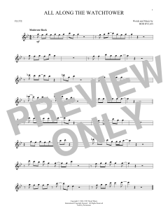 All Along The Watchtower von Bob Dylan (Download) 