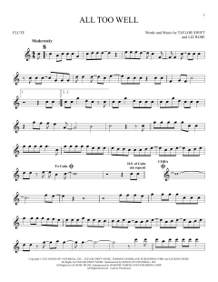 All Too Well von Taylor Swift (Download) 