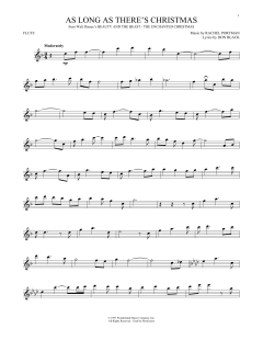 As Long As There's Christmas von Don Black (Download) 