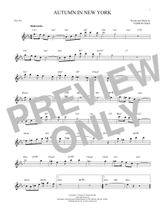 Autumn In New York von Bud Powell (Download) 