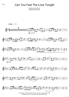 Can You Feel The Love Tonight von Elton John (Download) 