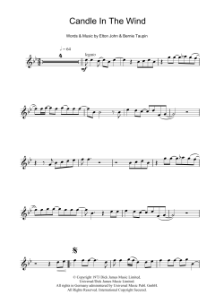 Candle In The Wind von Elton John (Download) 