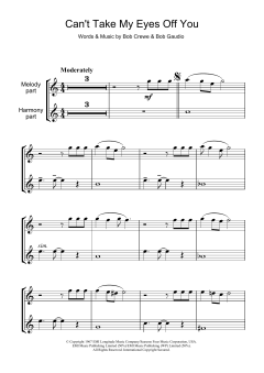 Can't Take My Eyes Off Of You von Frankie Valli (Download) 