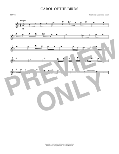 Carol Of The Birds (Download) 