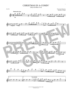 Christmas Is A-Comin' von Frank Luther (Download) 