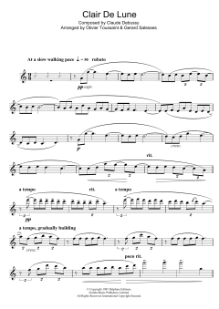 Clair De Lune von Claude Debussy (Download) 