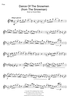 Dance Of The Snowmen von Howard Blake (Download) 