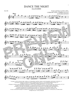 Dance The Night von Dua Lipa (Download) 