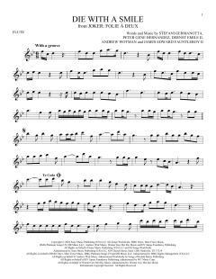 Die With A Smile von James Fauntleroy (Download) 