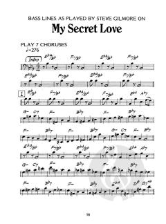 Bass Lines Aebersold Vol. 34 - Jam Session (Steve Gilmore) 