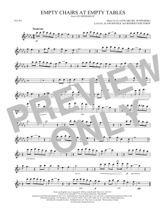 Empty Chairs At Empty Tables von Alain Boublil (Download) 