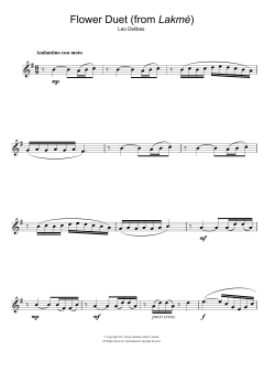 Flower Duet von Léo Delibes (Download) 