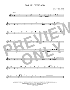 For All We Know von Sam M. Lewis (Download) 