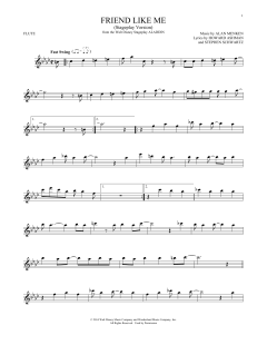 Friend Like Me von Alan Menken (Download) 