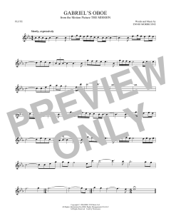 Gabriel's Oboe von Ennio Morricone (Download) 