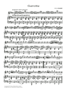 Gavotte von Francois Joseph Gossec (Download) 