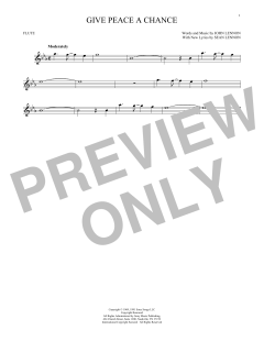 Give Peace A Chance von John Lennon (Download) 