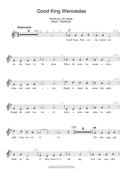 Good King Wenceslas von Traditional (Download) 