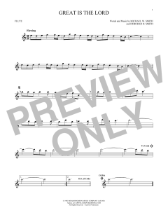 Great Is The Lord von Michael W. Smith (Download) 