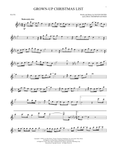 Grown-Up Christmas List von Amy Grant (Download) 