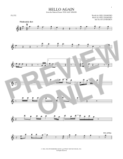 Hello Again von Neil Diamond (Download) 