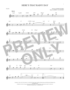 Here's That Rainy Day von Johnny Burke (Download) 