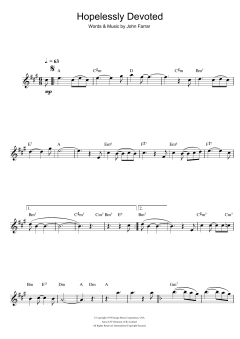 Hopelessly Devoted To You von Olivia Newton-John (Download) 