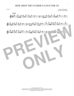 How Deep The Father's Love For Us von Sarah Sadler (Download) 