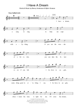 I Have A Dream von ABBA (Download) 