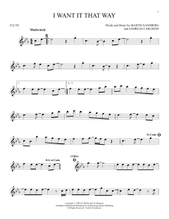 I Want It That Way von Backstreet Boys (Download) 