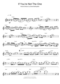 If You're Not The One von Daniel Bedingfield (Download) 