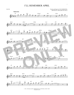 I'll Remember April von Don Raye (Download) 