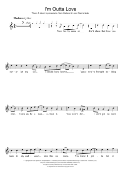 I'm Outta Love von Anastacia (Download) 