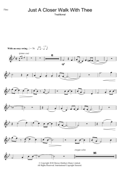 Just A Closer Walk With Thee von Traditional (Download) 