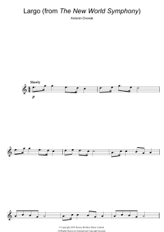 Largo von Antonín Dvorak (Download) 